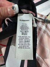 Load image into Gallery viewer, Burberry long silk scarf
