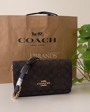 Load image into Gallery viewer, Coach Flap Clutch Crossbody Bag
