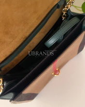 Load image into Gallery viewer, Burberry small crossbody bag green
