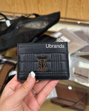 Load image into Gallery viewer, Burberry card holder black
