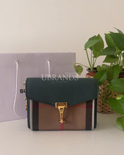 Load image into Gallery viewer, Burberry small crossbody bag green
