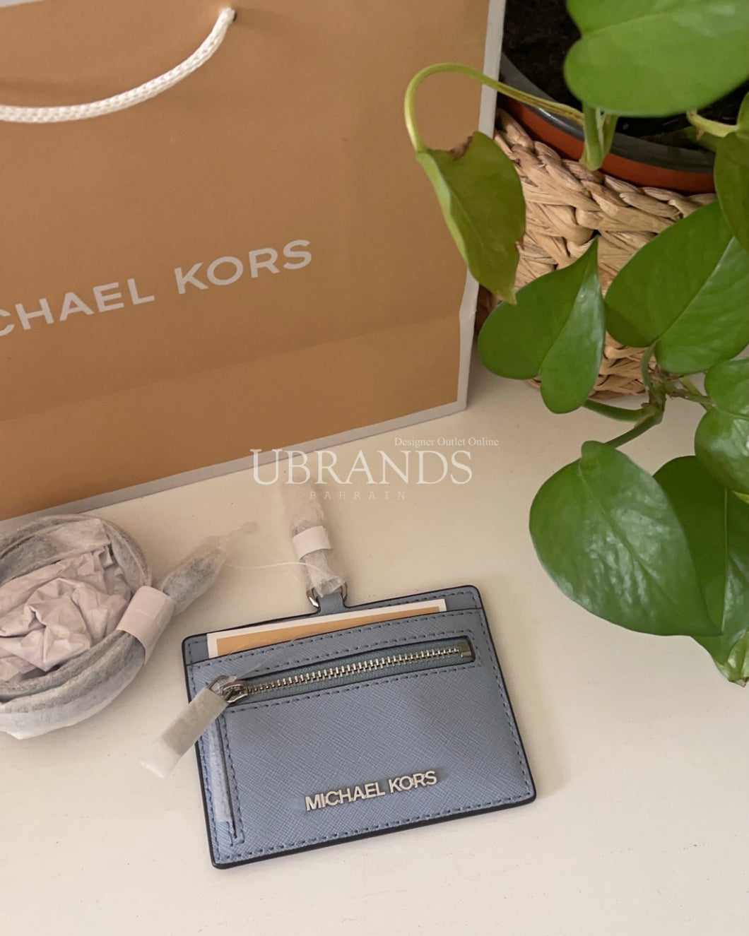 Michael kors lanyard / ID holder blue