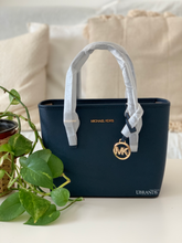 Load image into Gallery viewer, Michael kors small tote bag (Navy)
