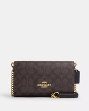 Load image into Gallery viewer, Coach Flap Clutch Crossbody Bag
