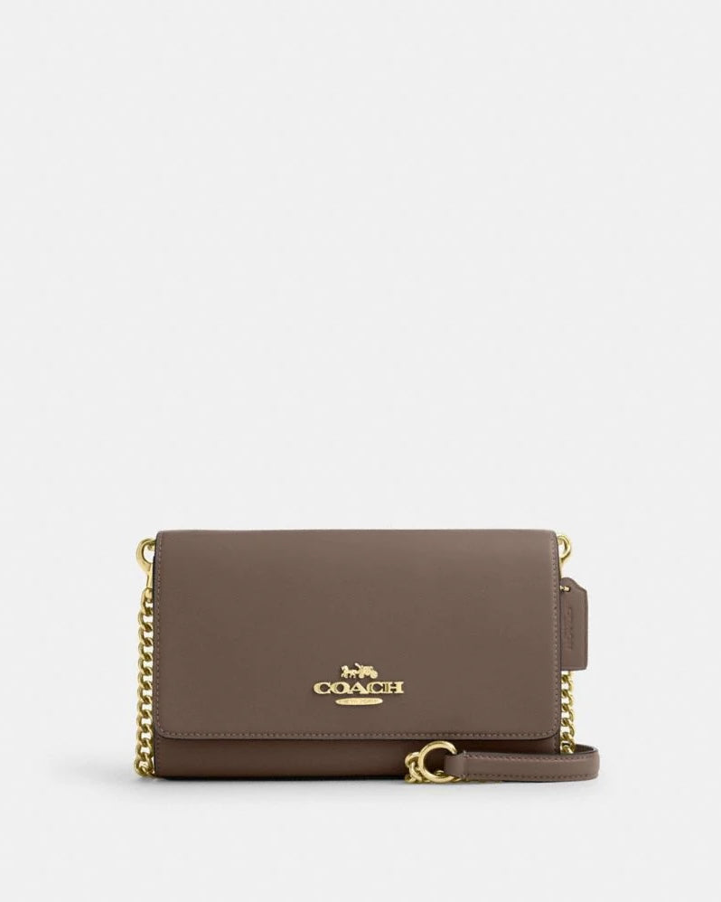 Coach Flap Clutch Crossbody Bag