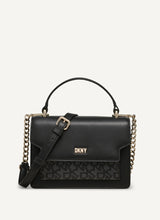 Load image into Gallery viewer, DKNY Millie Flap Leather Shoulder Crossbody
