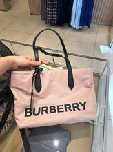 Load image into Gallery viewer, Burberry small nylon tote bag
