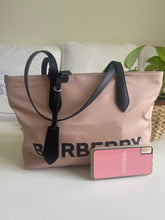 Load image into Gallery viewer, Burberry small nylon tote bag
