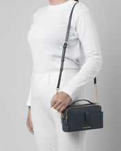 Load image into Gallery viewer, Michael kors Double Zip crossbody bag
