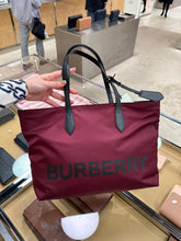 Load image into Gallery viewer, Burberry medium nylon tote bag
