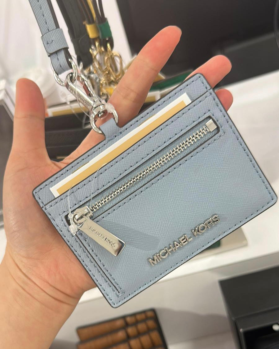 Lanyard id shop holder michael kors